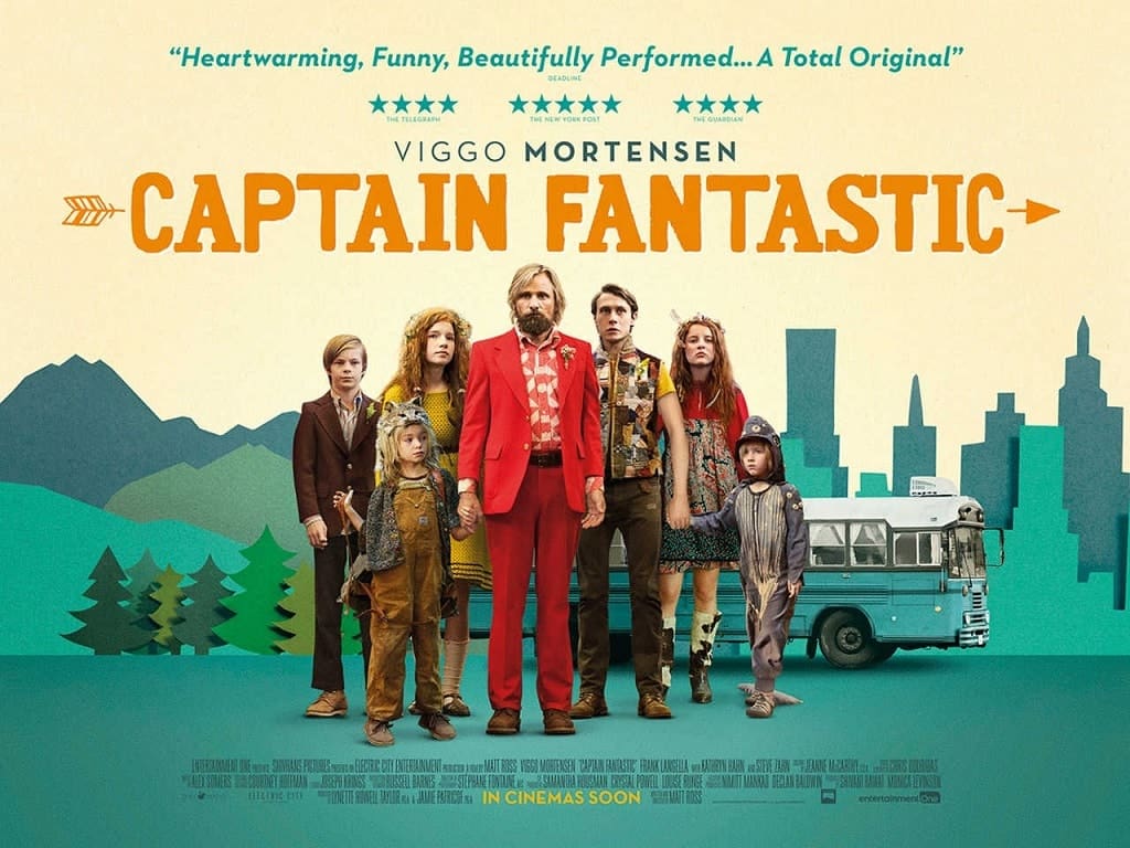 Captain fantastic movie poster