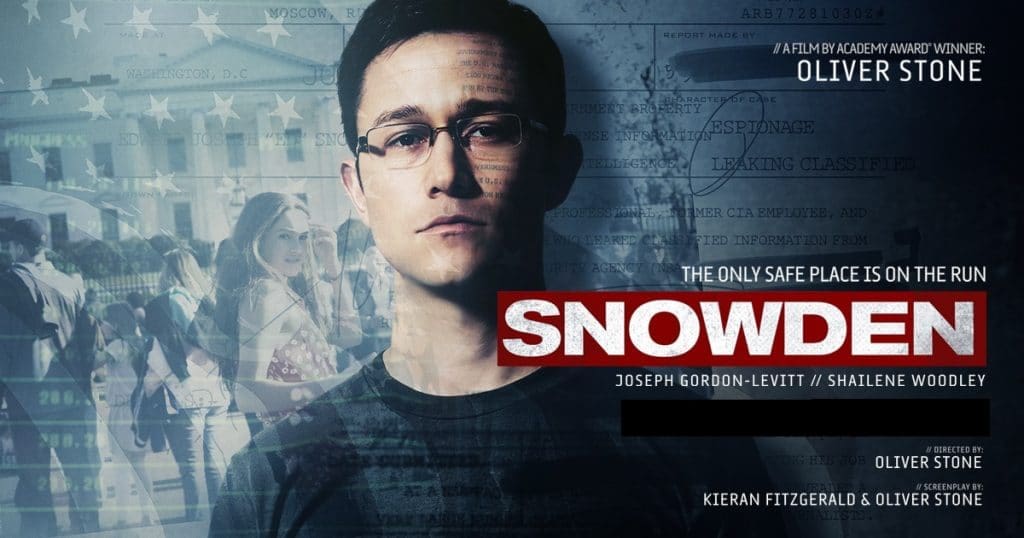 Snowden movie poster