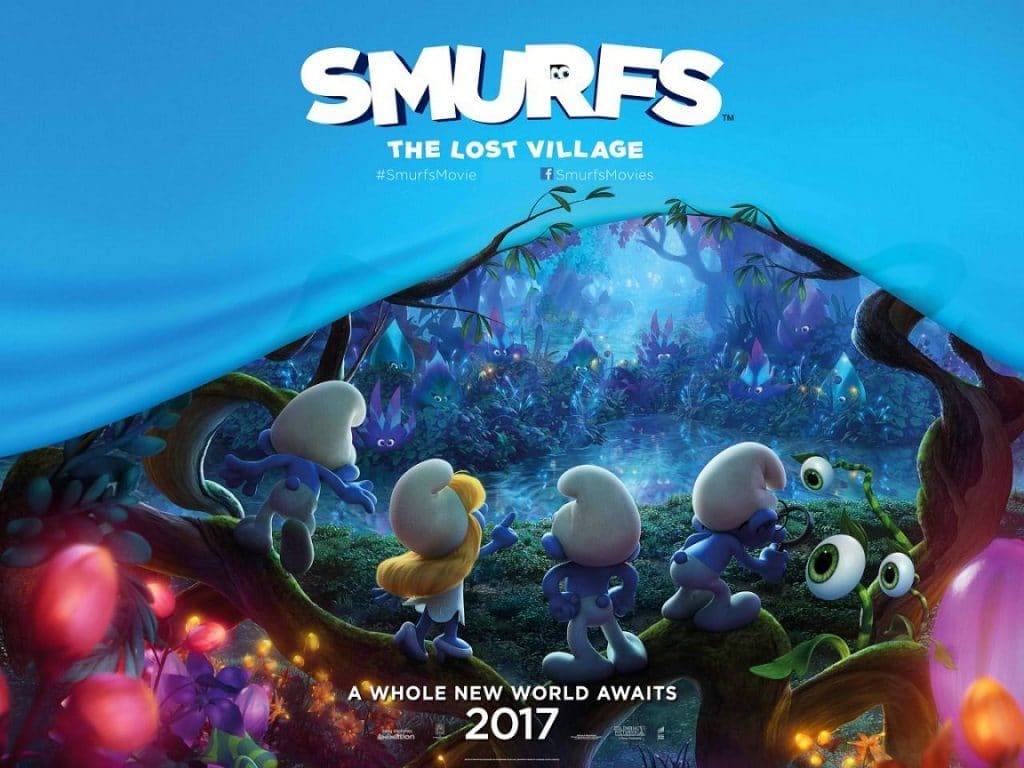 Smurfs-lost-village-poster