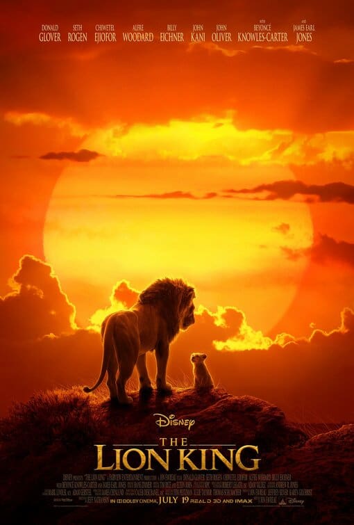 The Lion King movie poster - Arts MR