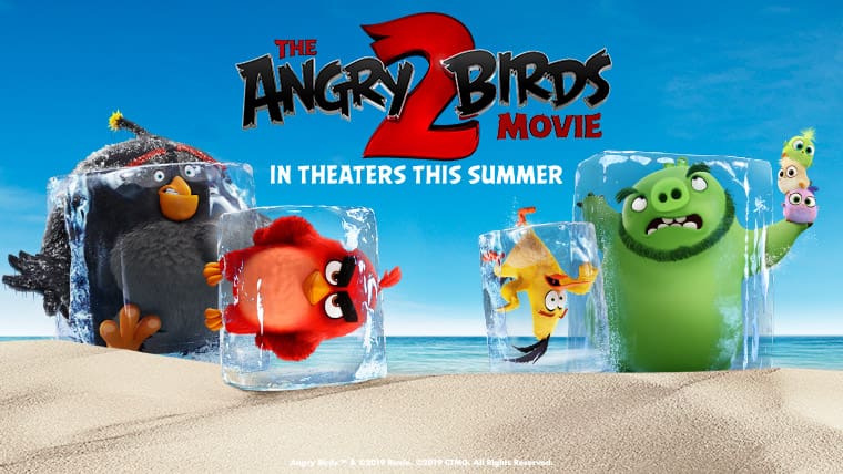 Angry birds movie poster