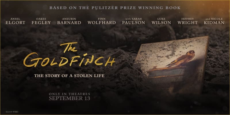Goldfinch - cinema poster - Arts MR