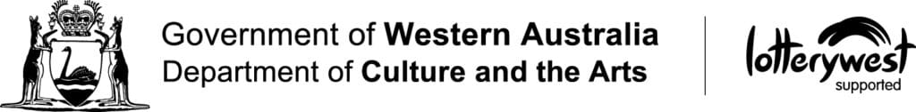 Department of culture and the arts and lotterywest logo